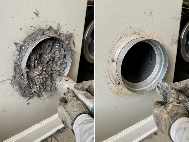 Professional clogged vent cleaning by Darien Dryer Vent Cleaning in Darien