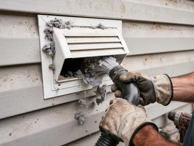 Professional dryer vent cleaning by Darien Dryer Vent Cleaning in Darien