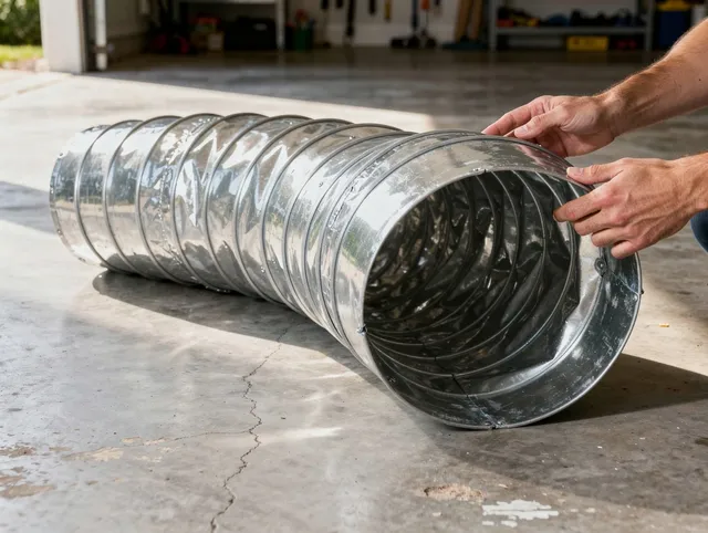 Darien Dryer Vent Cleaning specialist using advanced equipment for thorough duct cleaning in Darien