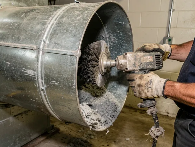 Industrial-grade dryer vent cleaning by Darien Dryer Vent Cleaning in Darien